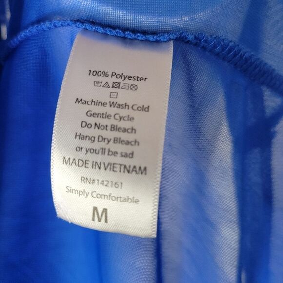 Lularoe Open Front Blue‎ Cardigan Size M - Picture 6 of 6